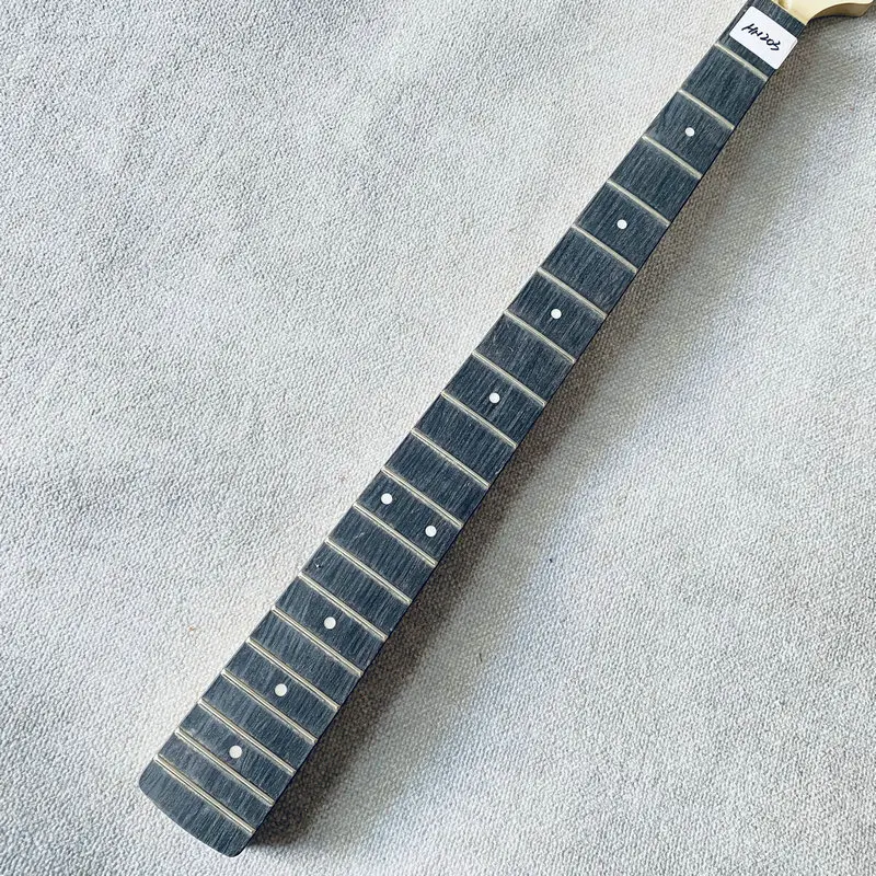 HN203  Standard Scales 20 Frets Jazz Bass Neck Genuine HB Authorised Produced Unfinished Version Bass Neck for Replace DIY