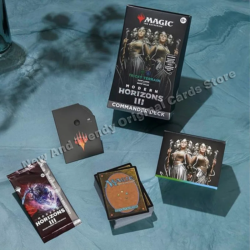 Oryginalny pakiet Magic The Gathering Modern Horizons 3: Commander Deck, Play Booster Box, Deluxe Bundle Card Game Gift Collectible