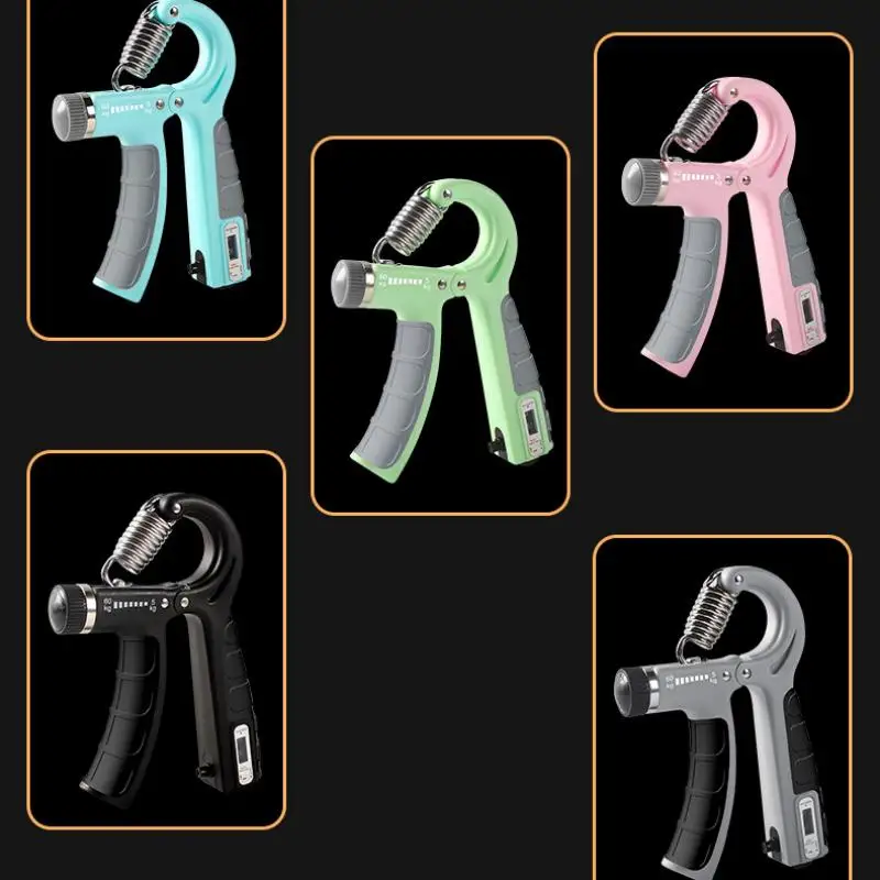 

Adjustable Electronic Counting Hand Rehabilitation Training Grip Strength Device 5-60kg Male Female Universal Grip Strength Devi