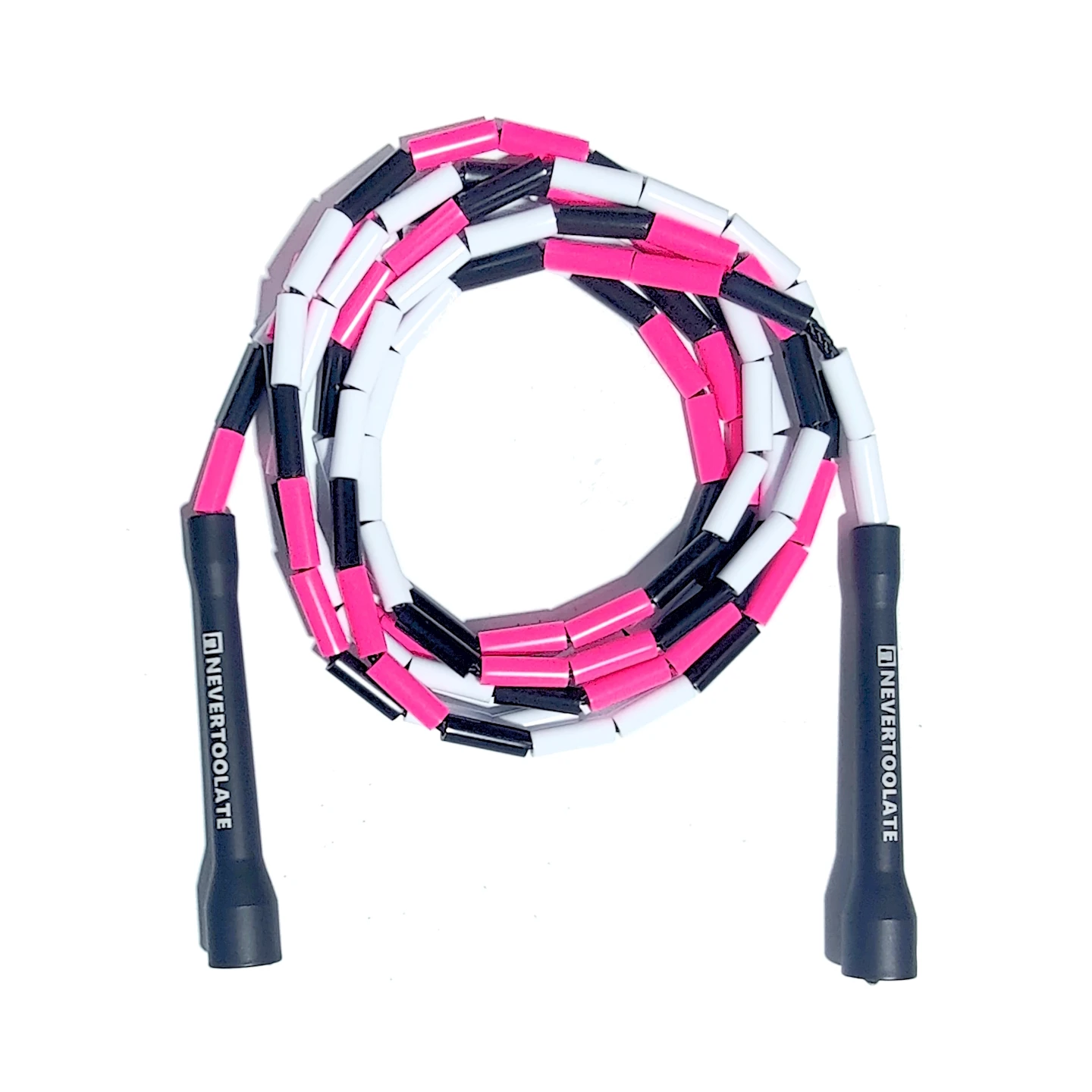 NEVERTOOLATE JR013P 2.9METER (BEADING LENGTH 2.75M) HARD BEADS BEADED SKIPPING JUMP ROPE FITNESS FRESTYLE JIMMY CROSSFIT