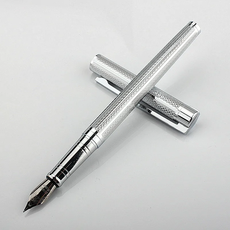 Jinhao 126 High-end Business Metal Pen, Lridium Pen Tip Medium Size 0.5mm.For School Classroom, Office, Daily Writing