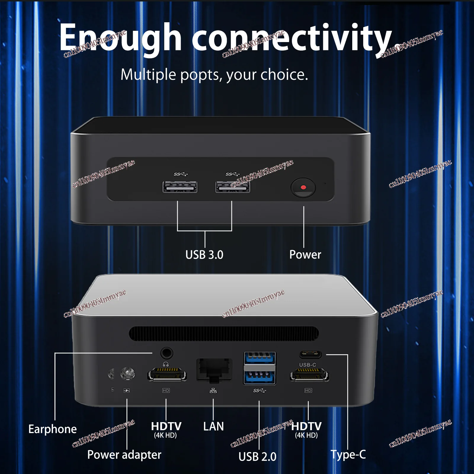 Mini Host AMD R7-5800H Mini Computer Host 8-core Game LOL Office Home Design