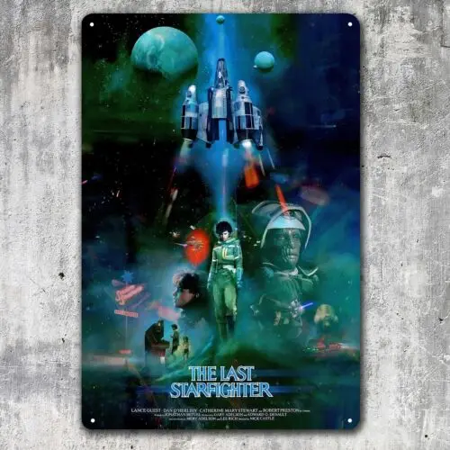 The Last Starfighter Movie Metal Poster - Retro Collectable Tin Sign 20x30cm