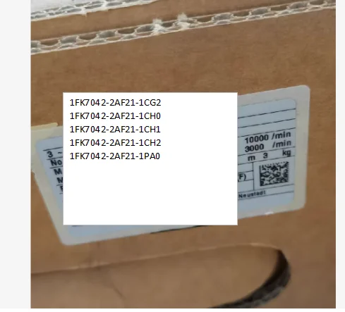 

1FK7042-2AF21-1CG2, 1FK7042-2AF21-1CH0, 1FK7042-2AF21-1CH1, 1FK7042-2AF21-1CH2, 1FK7042-2AF21-1PA0 Servo Motor