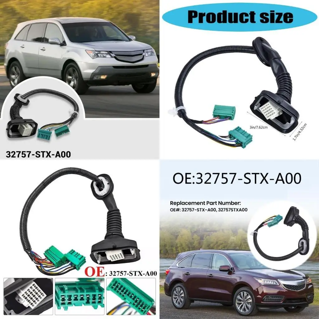 Replacement Long Lasting Driver Side Front Left Door Wiring Harness Cable for 32757STXA00 Offers Long Lasting Durability H9EE