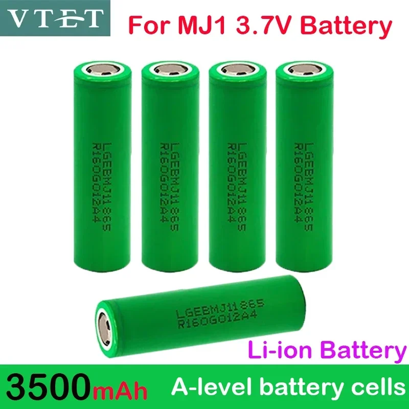 New 2024 100% Original  3.7 V 3.5Ah 18650 Lithium Rechargeable Battery for Flashlight Batteries for LG MJ1 3500mah High-quality