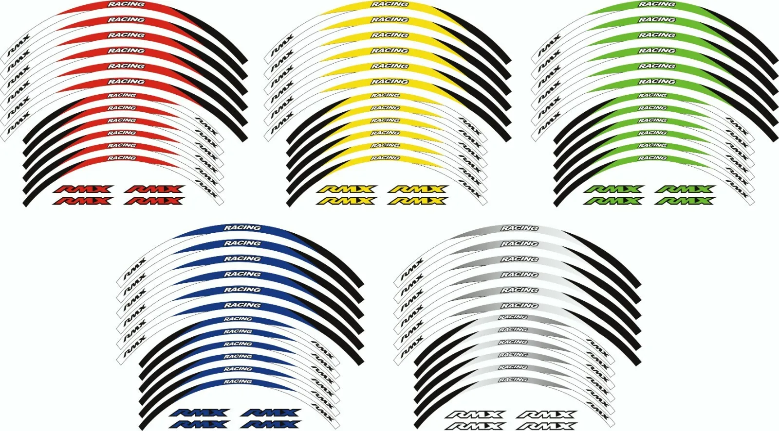 

"21 "18 RIM WHEEL STRIPES STICKERS TAPE FOR Suzuki RMX 450Z 17-2019 RMX250 Motorcycle Accessories Reflective Decals Stripes