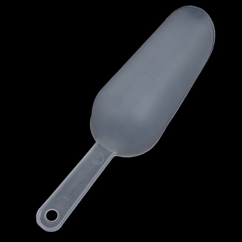 （Summer4）1 Pc Portable Measuring Cup Shovel Mini Plastic Ice Scoop Small Size Ice Scraper Measuring Scoop Home Kitchen Supplies