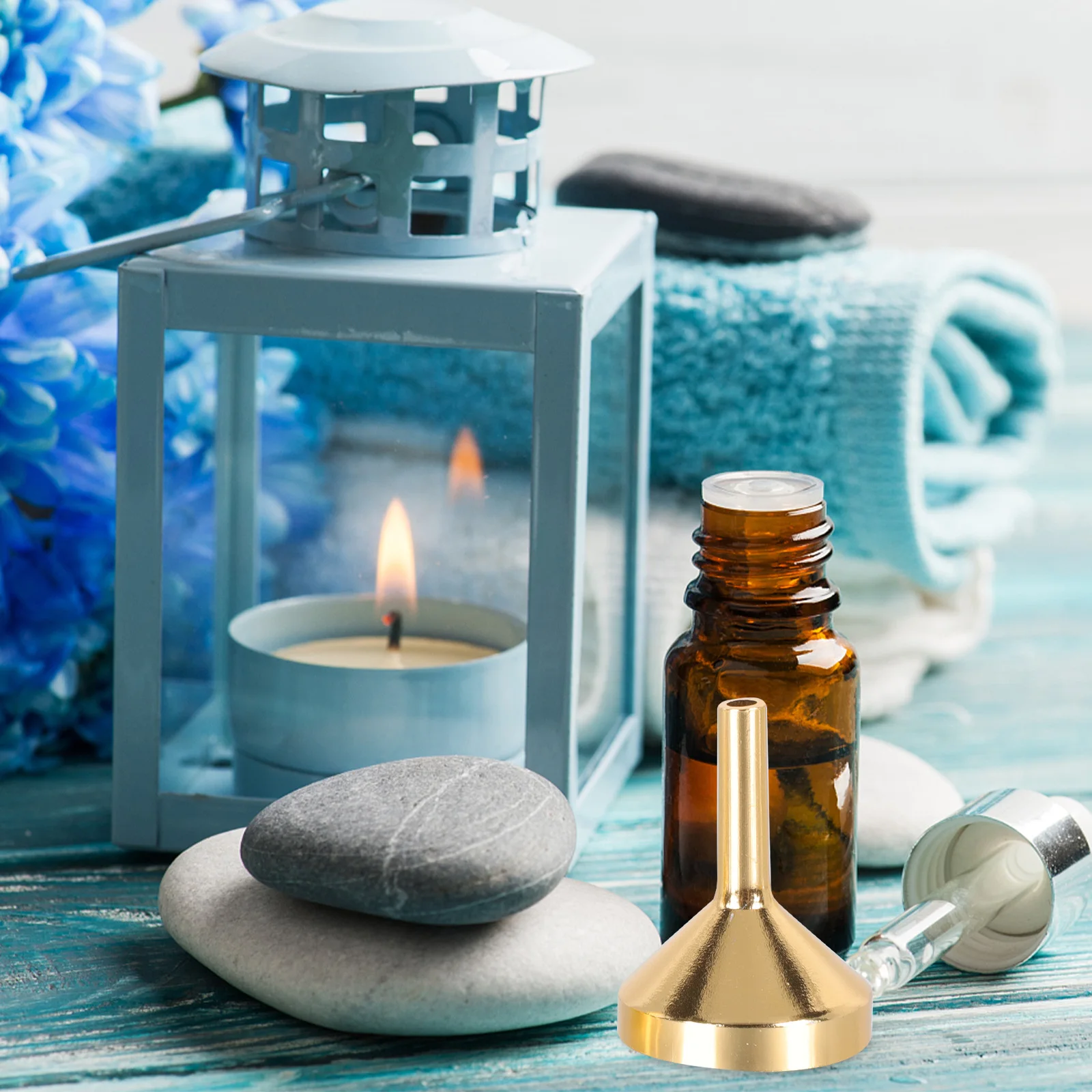 

1set Mini Funnel For Perfume Transferring Reusable Filling Tool Liquid Dispensing Funnel Sturdy Multi-Purpose Set Lab