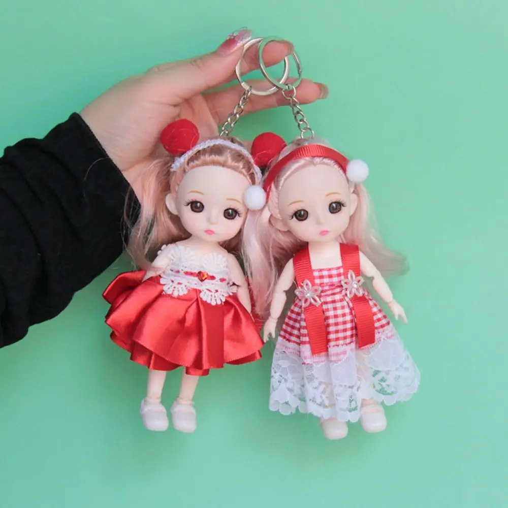 Kawali PVC Doll Pendant Hanging Ornament Bag Accessories Keychain Bag Decoration for Barbie Doll