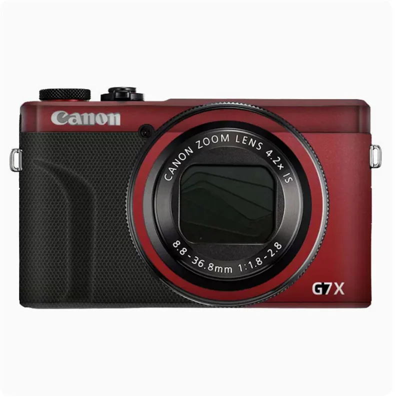 Dla Canon G7X znak III G7X3 Anti-Scratch naklejka na aparat płaszcz folia ochronna ochrona na nadwozie skórzany pokrowiec G7XMARKIII G7XMARK3