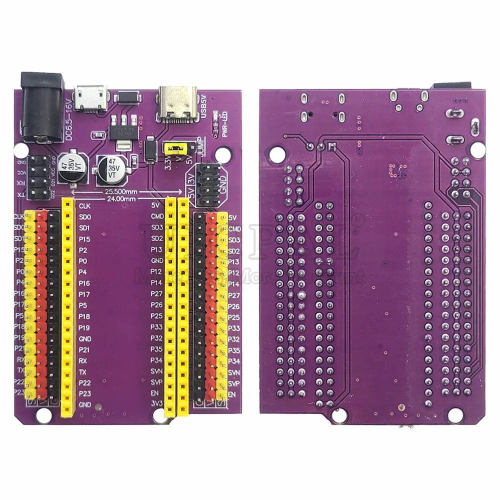 38Pin Expansion Board for ESP32 Development Board Wifi BT Module Dual-core CPU Low Power Consumption ESP-32