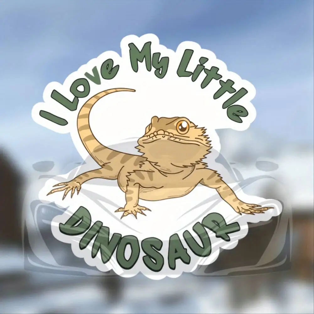 Dinosaur Lover Funny Reptile Gift Waterproof Vinyl Car Bumper Sticker Decal Waterproof Stickers For Decorating Car Windows Motor