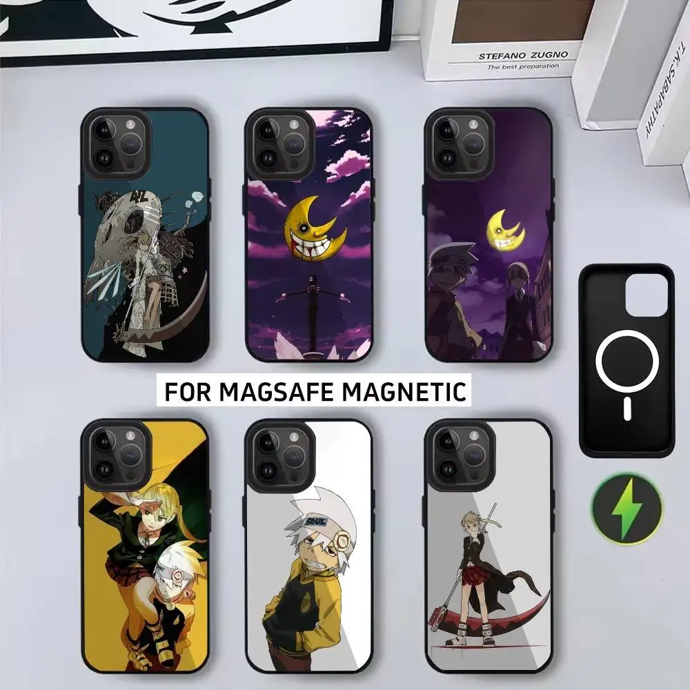 

Fantasy S-soul E-eater Phone Case For iPhone17,16,15,14,13,12,11 Plus,Pro Magnetic with Magsafe Wireless Charging