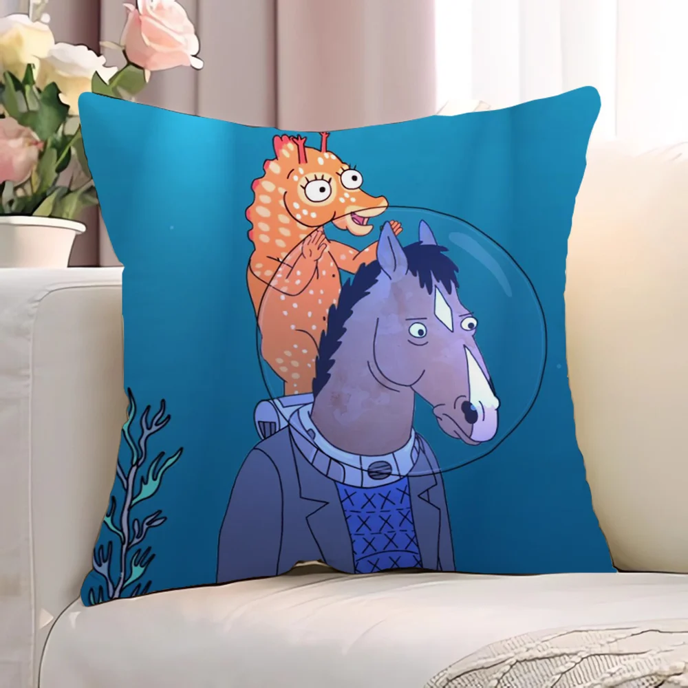 B-BoJack HorsemanS Body Pillow Cover 40x40 Pillowcases for Pillows Cushions Home Decor Decorative Cushion Pillowcase Sofa Fall