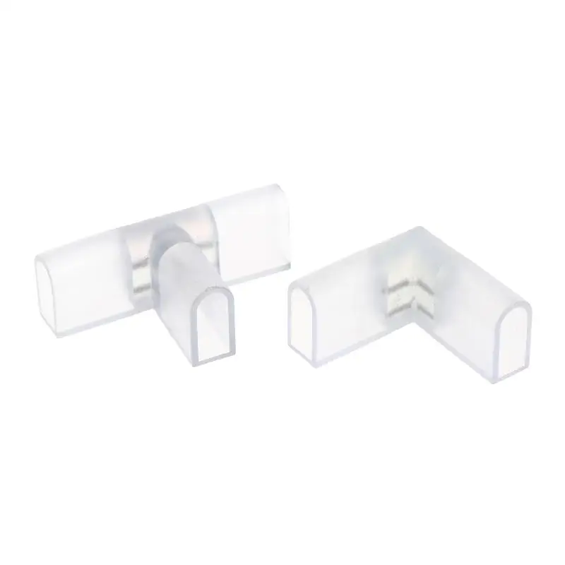 【MA】110V 220V LED Strip Light Connector Accessories I T L Shape 2Pin Connectors For RGB Neon Light Single Color LED Strip