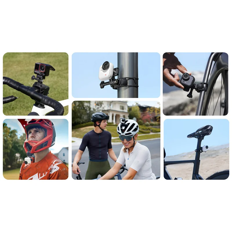 DIGIT-Strap Mount For Insta360 GO Ultra Universal Elastic Mount Ideal For Bikes Strollers Versatile Camera Accessory