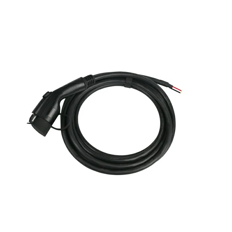 Enchufe de cargador EV Cable de 5M conector Tipo 1 SAE J1772 16A 3.5kw 32A 7KW para estaciion de carga de vehitulos elettricos E