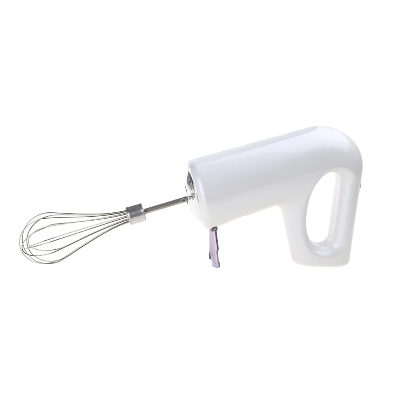 Portable Electric Hand Mixer with Stainless Steel Whisk Beater Attachments