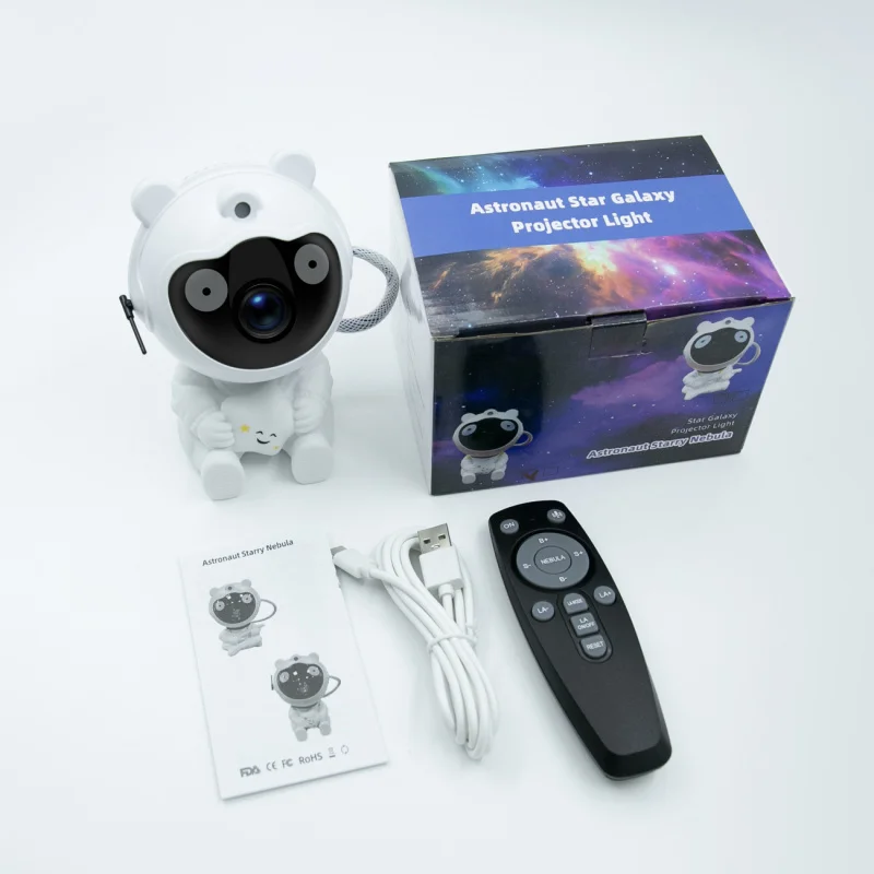 الجيل الثالث ترقية رائد الفضاء النجوم الإسقاط ضوء الليل مصباح سديم الليزر #4