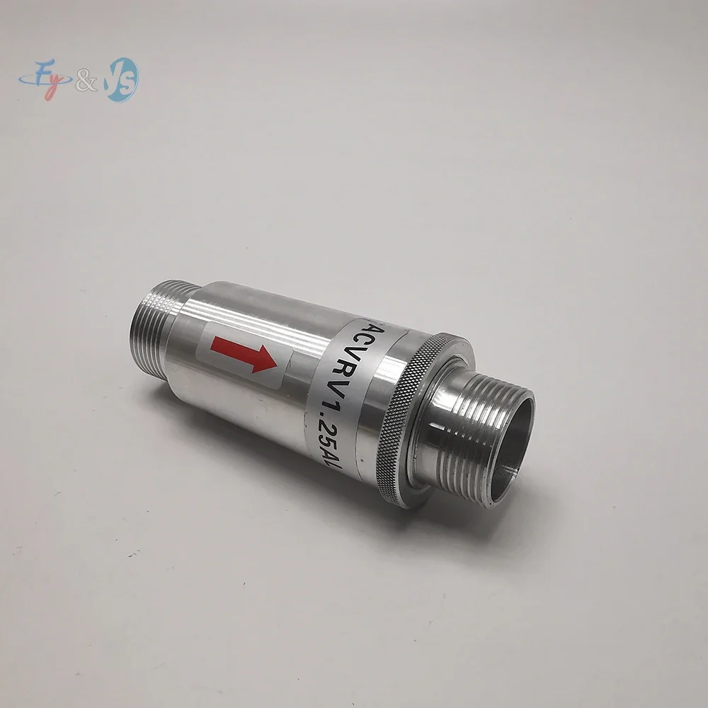 RV Series High-Pressure Blower Relief Valve-0-600mbar Adjustable Aluminum/Plastic Safety Valve,Fast Response,Corrosion Resistant