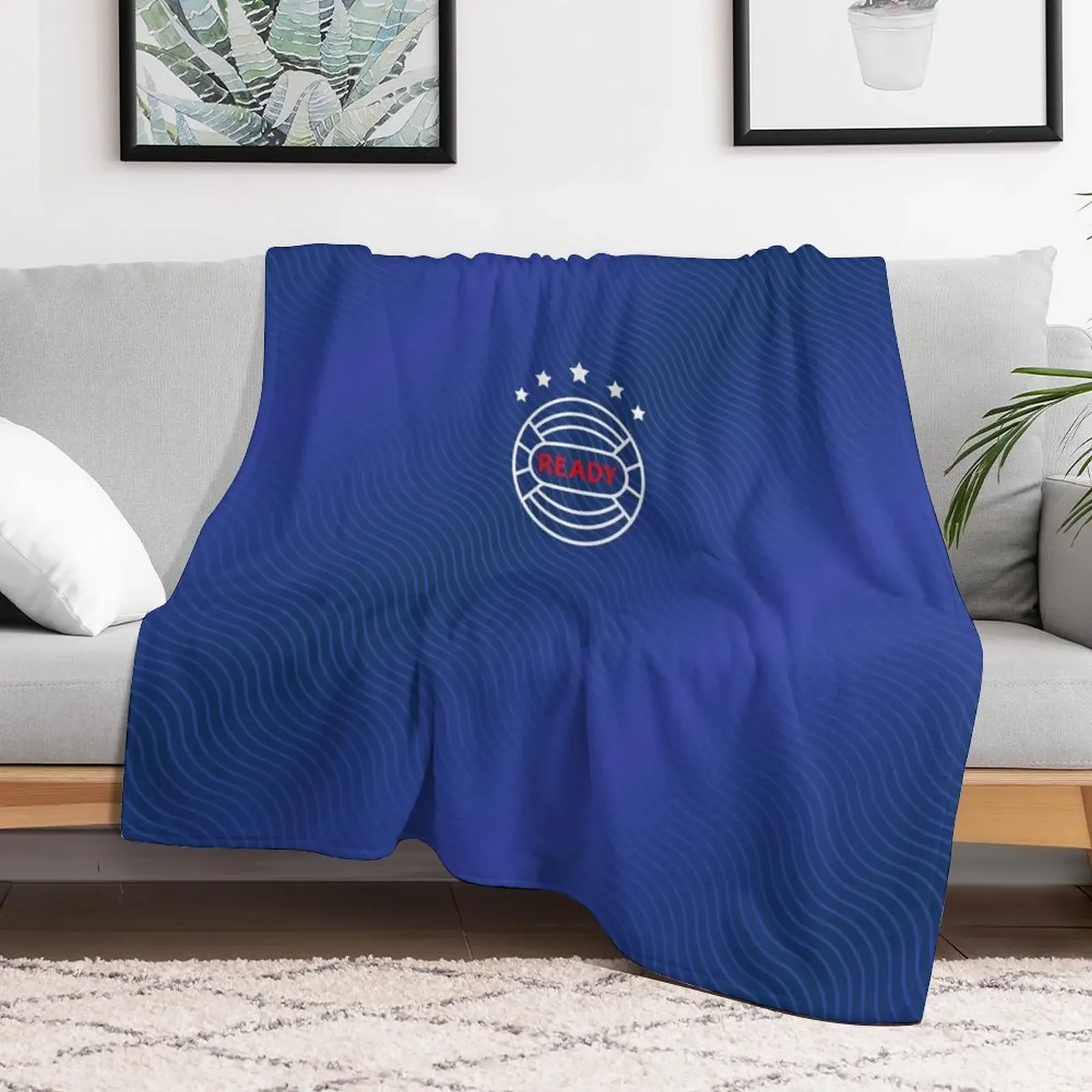 Ready Throw Blanket Decorative Soft Throw Blanket for Couch Sofa