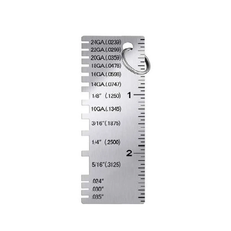 Wire Thickness Gauge Double Sided Wire Thickness Measurer for Measurement