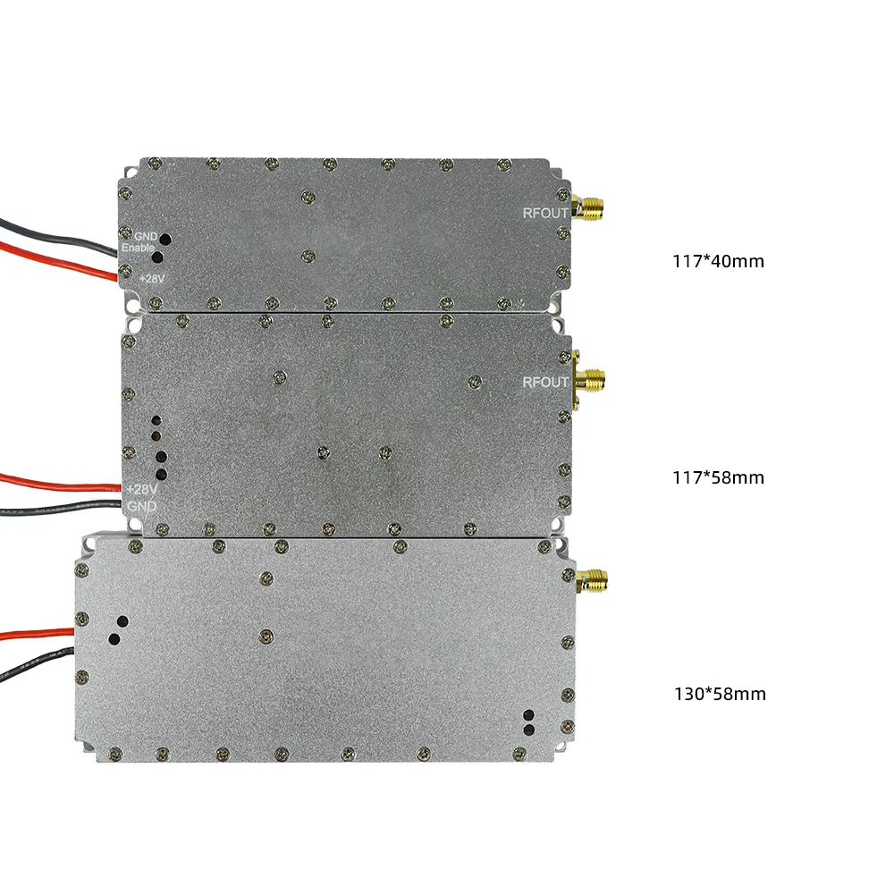 

50W circulator module, frequency customizable: 20 - 3000 MHz, 3000 - 6000 MHz, 6000 - 7500 MHz
