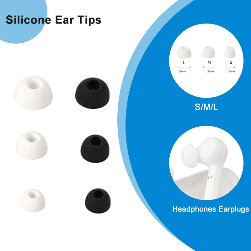 3 Sizes Silicone Ea… - image