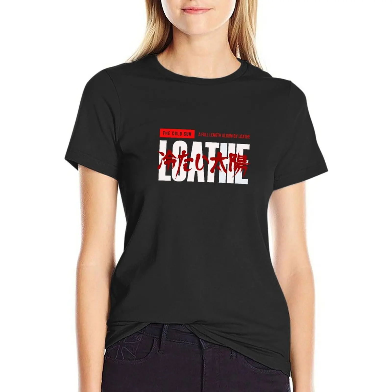 

Loathe T-Shirt animal print shirt for girls lady clothes cute tops t shirts for Women graphic