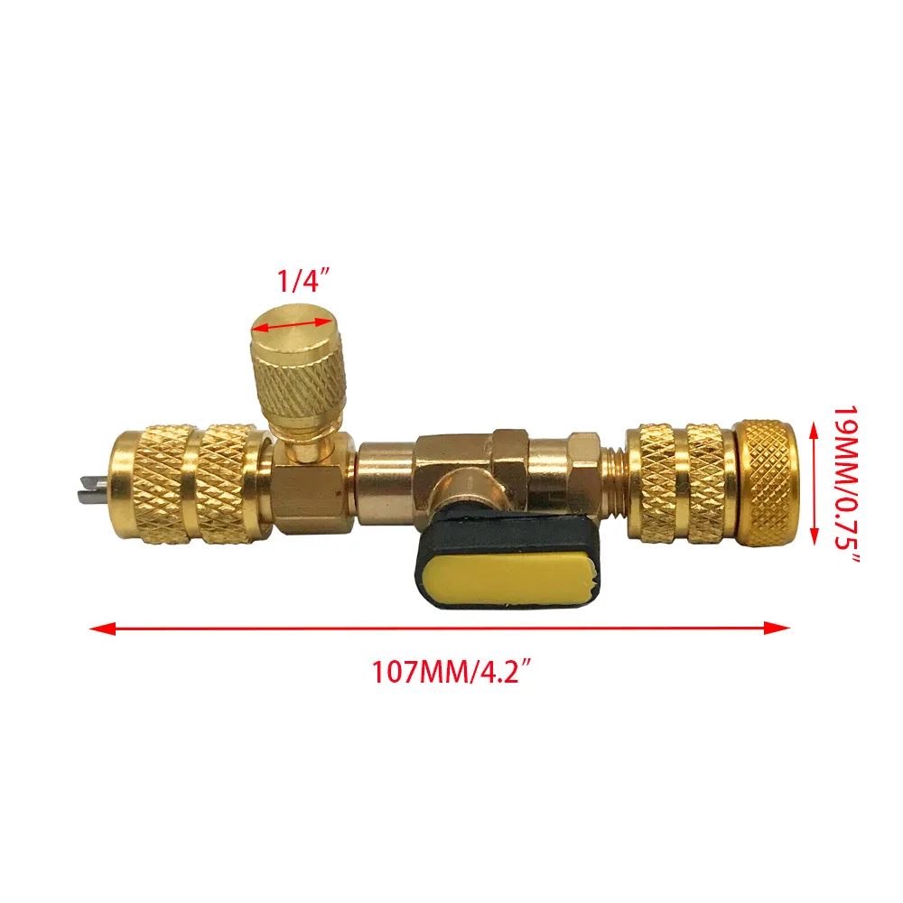 Quick change valve core Auto air conditioning repair 1/4