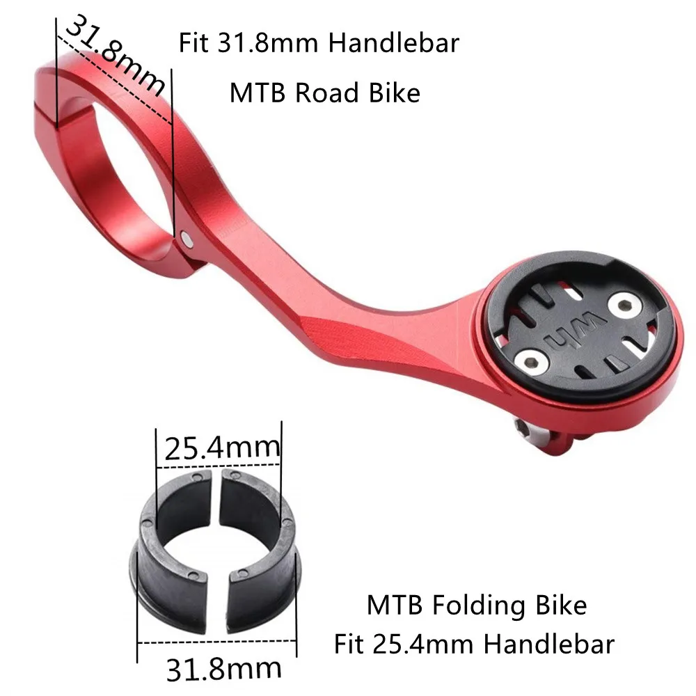 Bicycle Stopwatch Holder MTB Bike Front Handlebar GPS Speedometer Mount Holder For Garmin Bryton Wahoo Bike Computer Mount SM516