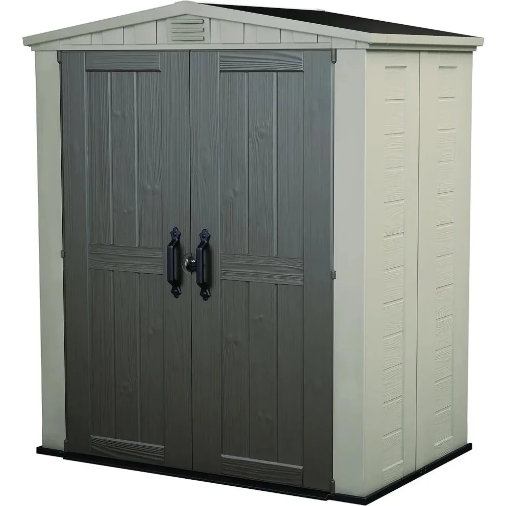 

6x3 Outdoor Storage Shed Kit-Perfect to Store Patio Furniture, Garden Tools Bike Accessories, Beach Chairs and Push Lawn Mower