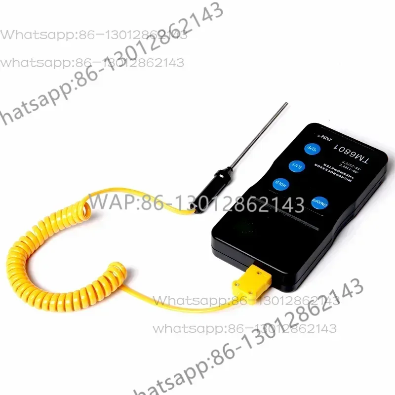 Best Quality TM6801 Industrial High Temperature Digital Thermometer with K Type Thermocouple Probe and Temperature Sensor