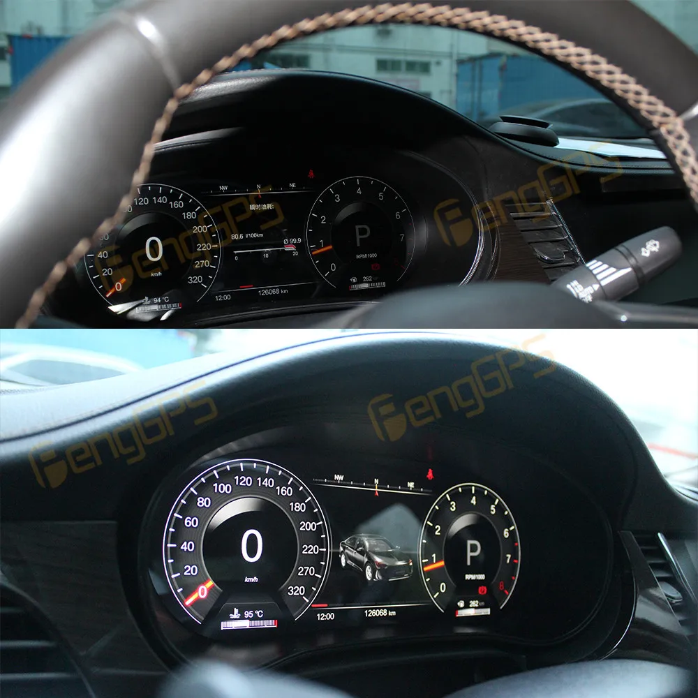 

For Buick Verano 2015-2022 Car Digital Cluster LCD Instrument Panel Virtual Cockpit Speedometer Dashboard Car Accessories Linux