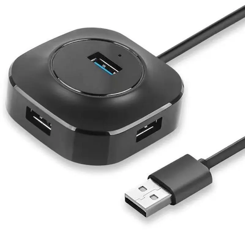 USB 3.0 Hub 4 Port USB Cable Splitter Extender For Laptop PC Phone Tablet USB Disk Card Reader Keyboard Mouse Dock