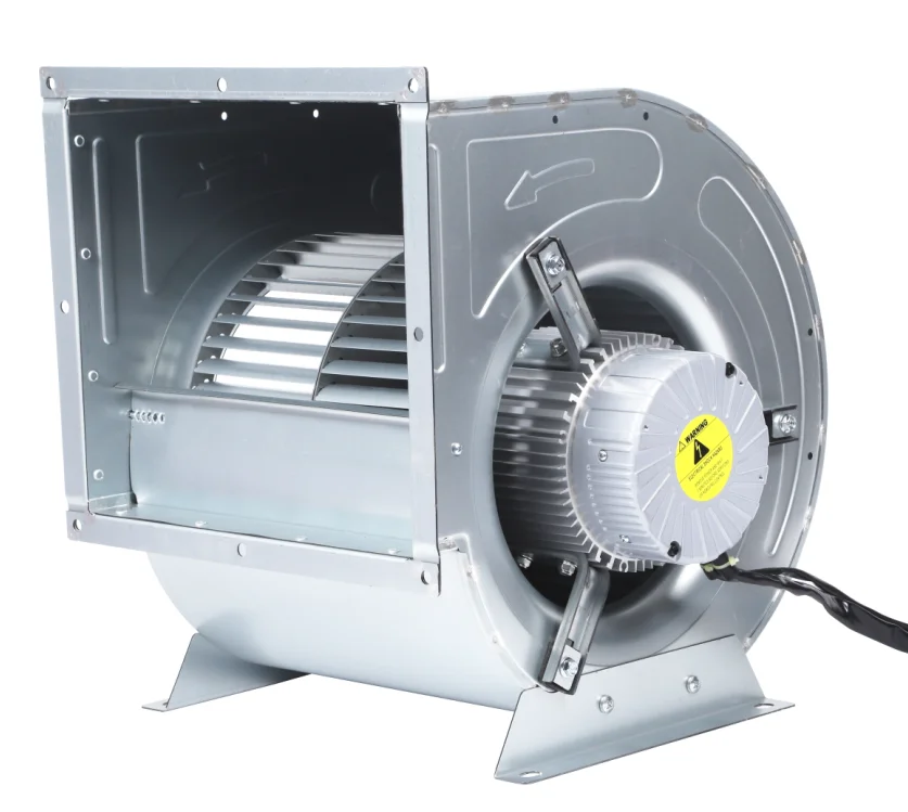 Kipas Blower Sentrifugal Motor EC Tahan Air 3-Kecepatan Yuyao JIale 9-9-550W 230V OEM Dapat Disesuaikan