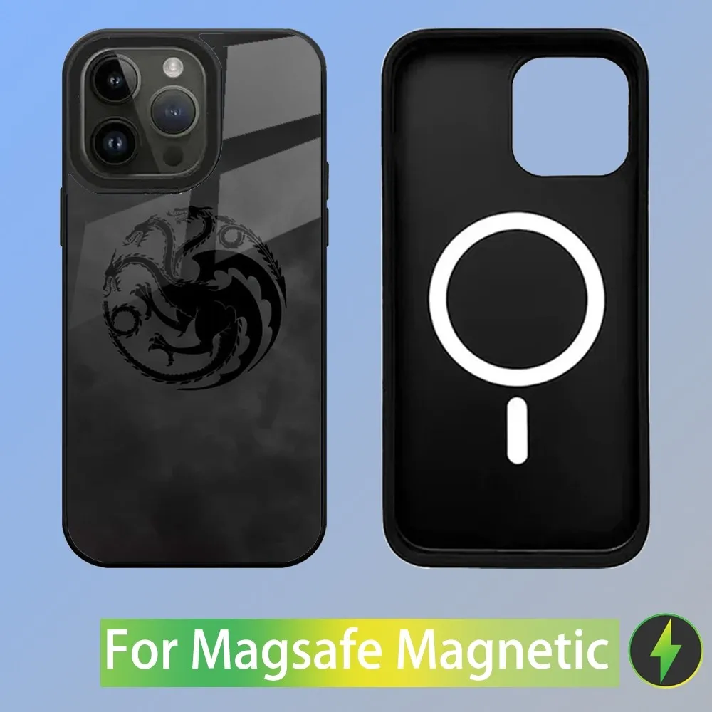 Valar Morghulis Phone Case For iPhone 16,15,14,13,12,11,Plus,Pro,Max Mini Magsafe Magnetic Wireless Charging