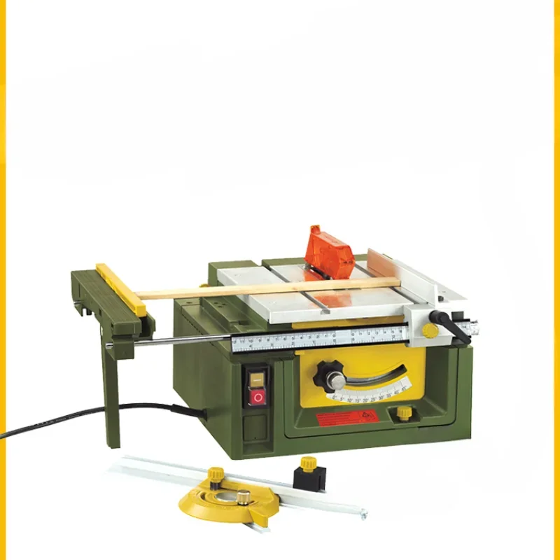 Small Household woodworking Small table top dust saw Precision push table saw Mini magic