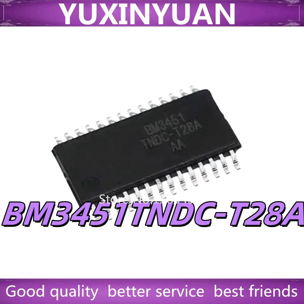 5/PCS New Original BM3451TNDC-T28A BM3451 TSSOP28 Multiple lithium battery protection chip In Stock