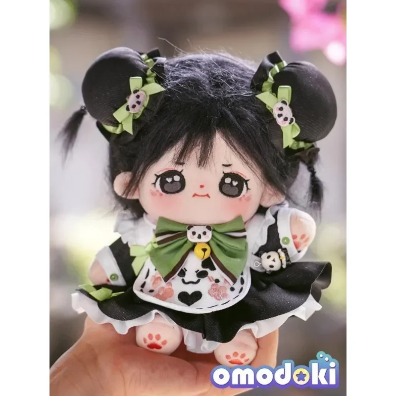 

20 см хлопковая одежда для куклы Zhizhu Changle doll panda maid плюшевая одежда