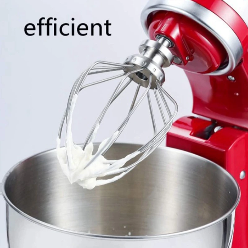 K45WW Stainless Steel Egg Whisk Mixer Mixing Head 4.5QT Fits For Kitchenaid Mixer Hand Mixer Beater Replacement Part