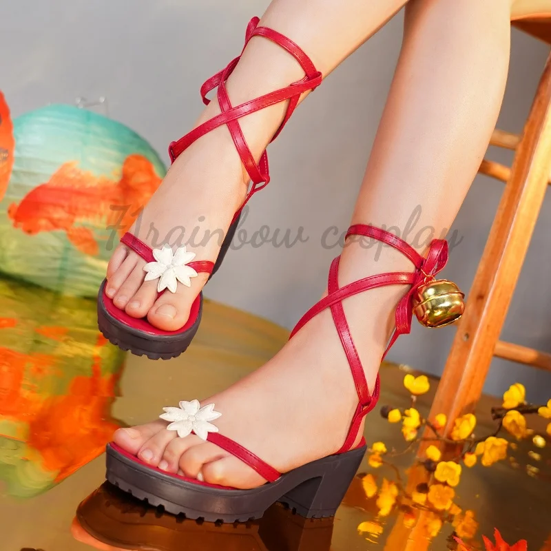 Honkai: Star Rail Sparkle Scarpe Cosplay Scarpe natalizie femminili Cosplay
