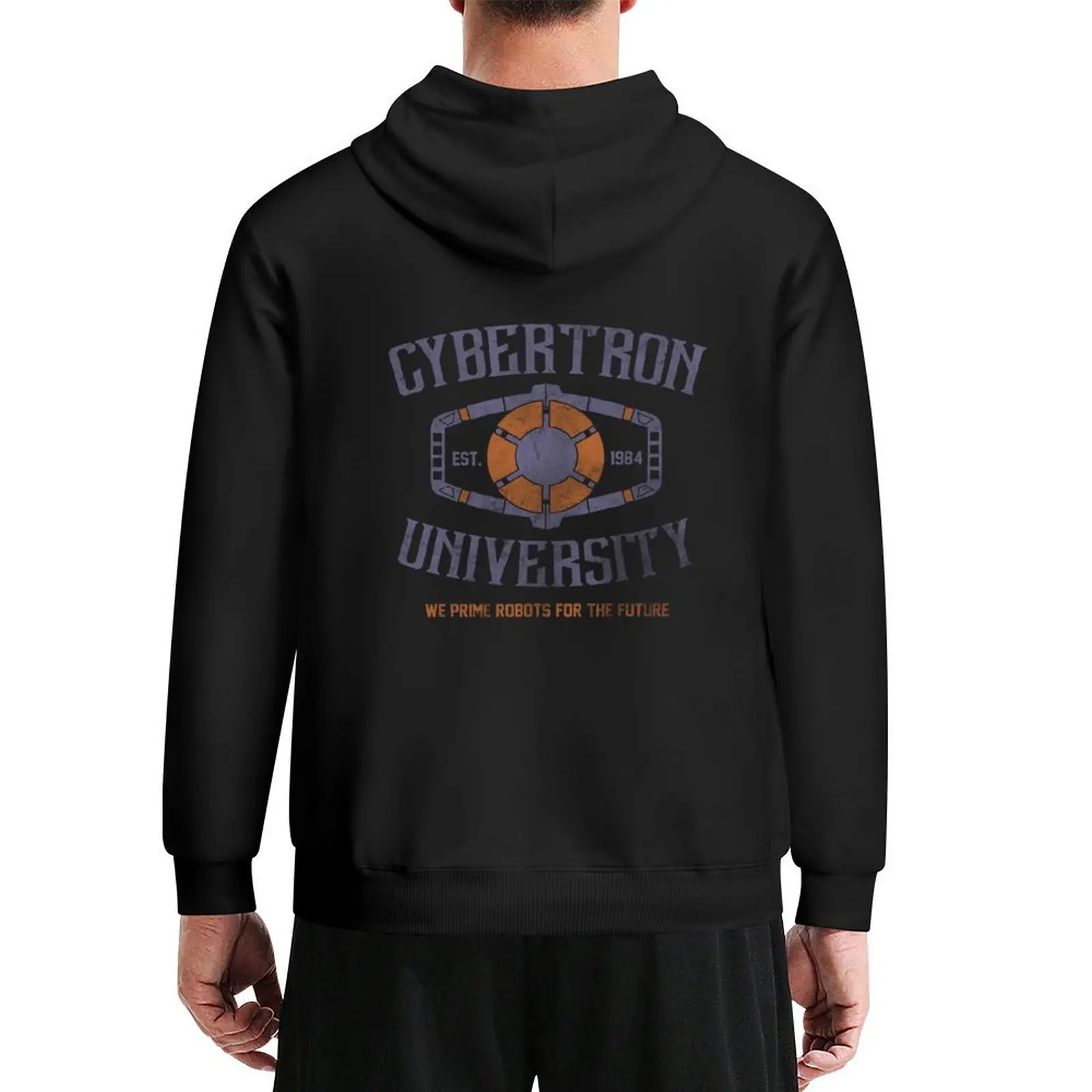 

Cybertron University Hoodie autumn jacket men men's coat anime clothes men wear pullover hoodies
