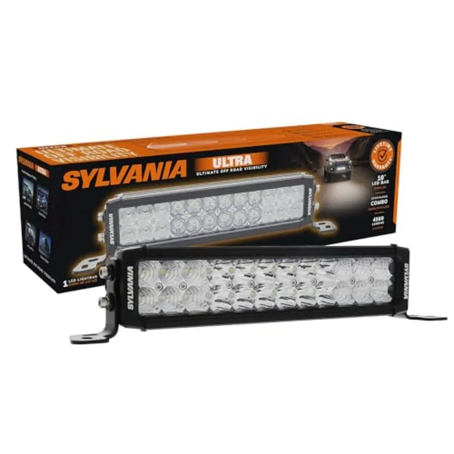 

Ultra 10 Inch LED Light Bar 4650 Raw Lumens Combo Beam Off Road Driving Work Light for Truck Car Boat ATV UTV SUV 4x4 Black Lif