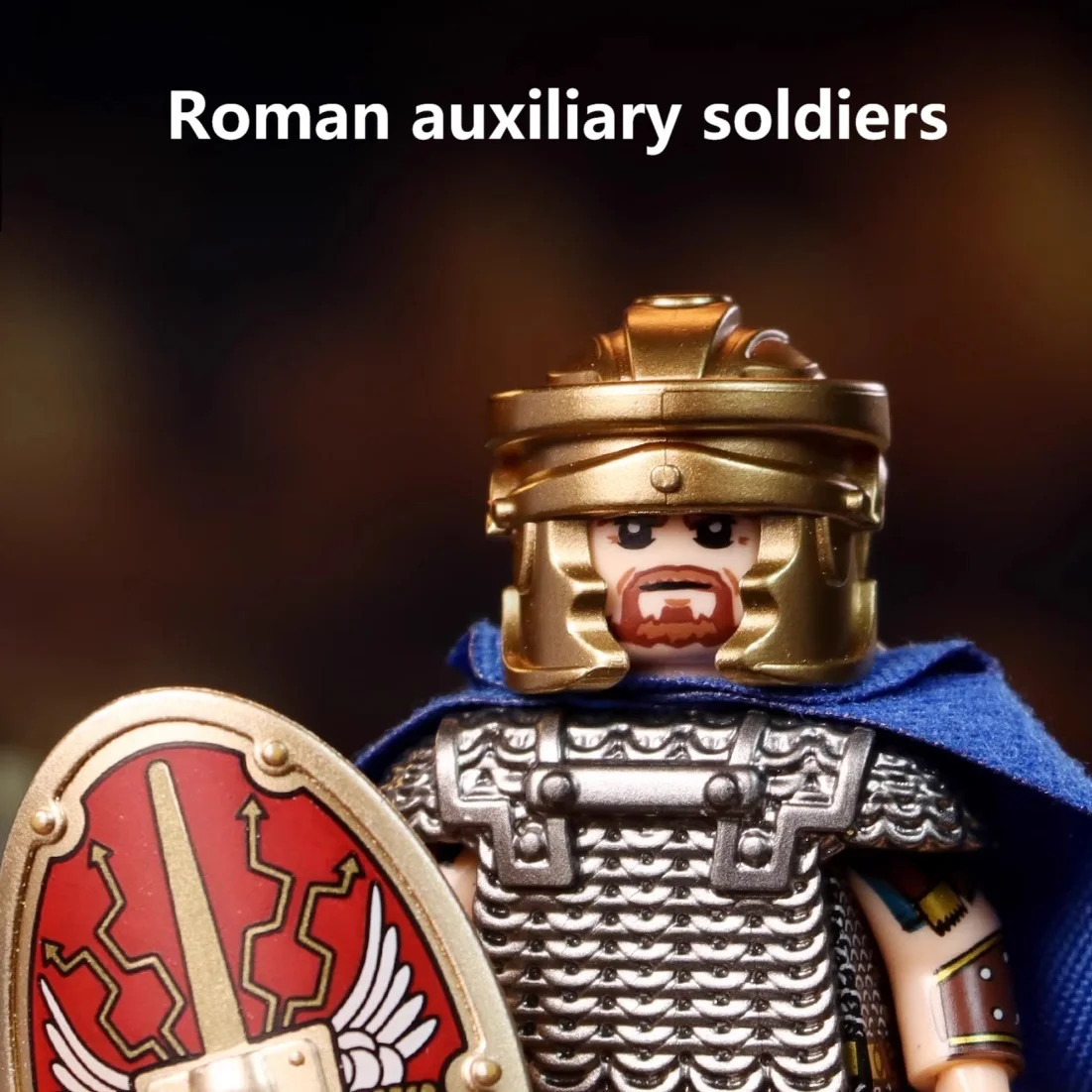 Blocs de construction de la légion de l'empire romain, gladiateur Archer soldat, Mini jouets figurines d'action