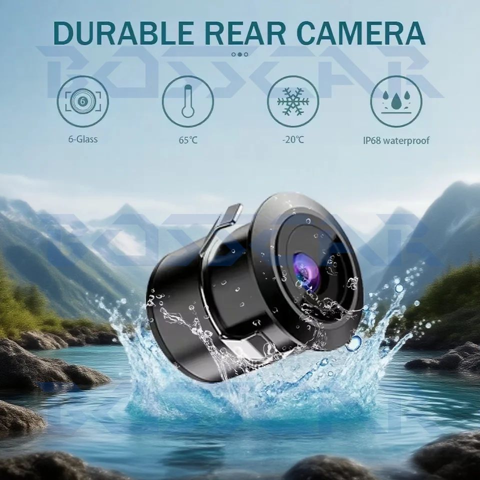 Car Rear Reverse Camera Rearview 170degree Car Infrared Auto Night Vision Waterproof Parking Reversing HD Image Sensor Rear View