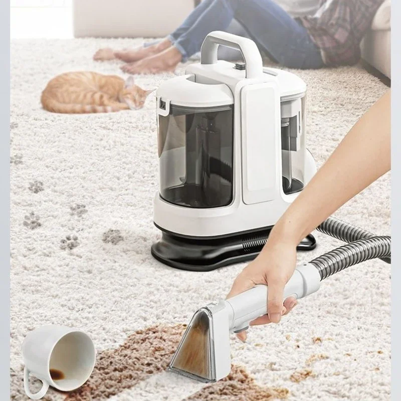 Fabric sofa cleaning machine, household carpet, curtain, mattress, blanket cleaning, spray suction integrated vacuum cleaner