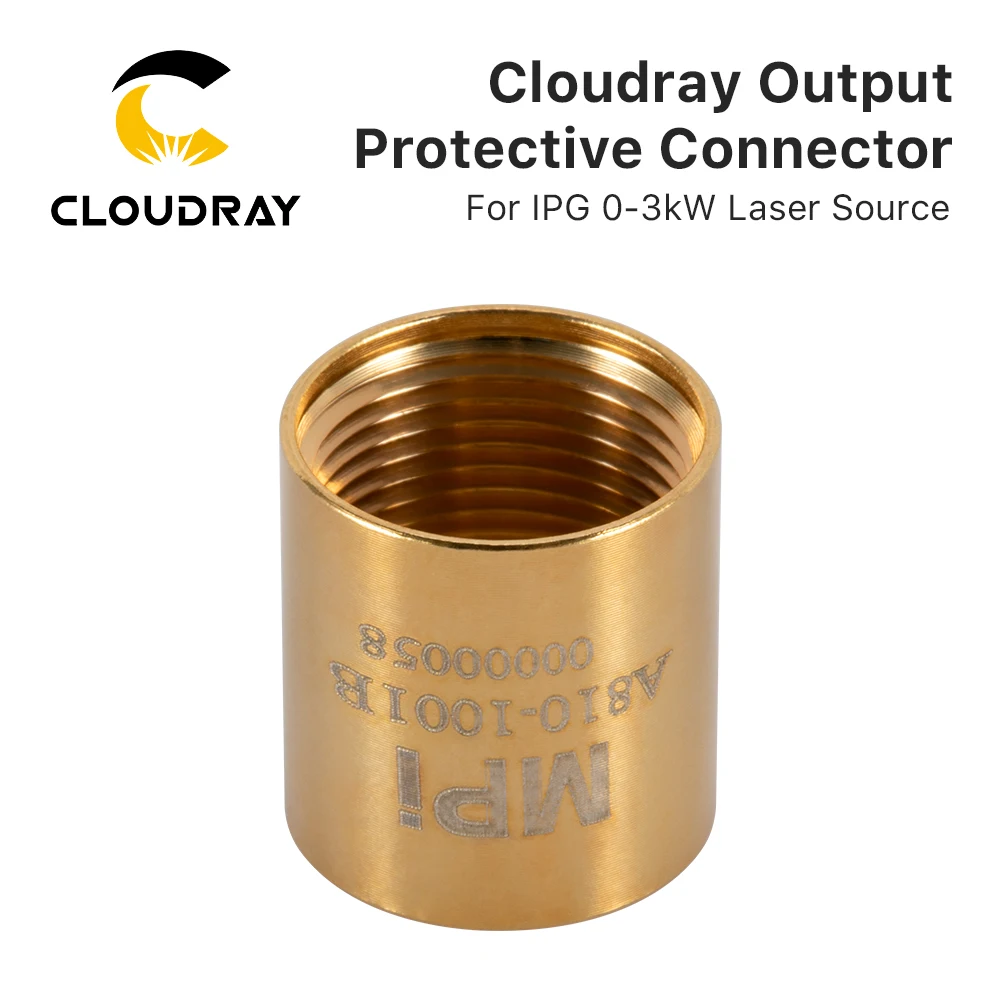 Cloudray OEM Fiber Output Protective Connector For Cutting Machine