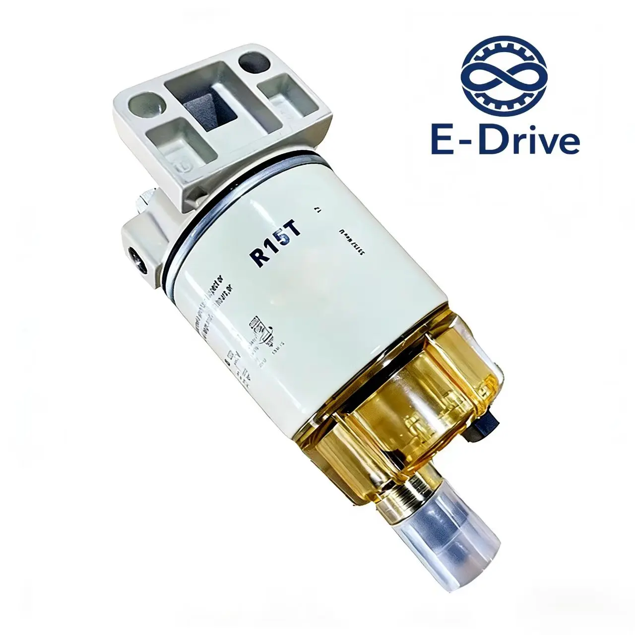 Diesel Fuel Water Separator Assembly R15T  Fuel Filter Replacement for Speedboat Motorboat Marine Diesel Engin